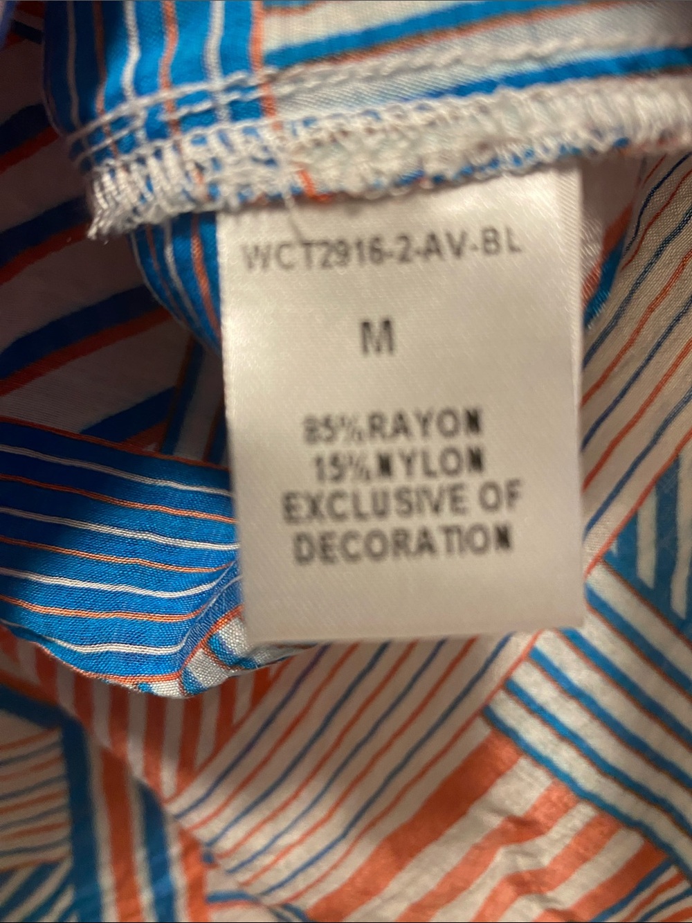 THML Lisa Patchwork Striped Top - Picture 5 of 5